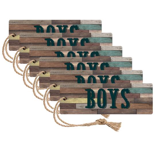Home Sweet Classroom Magnetic Boys Pass, 6ct.
